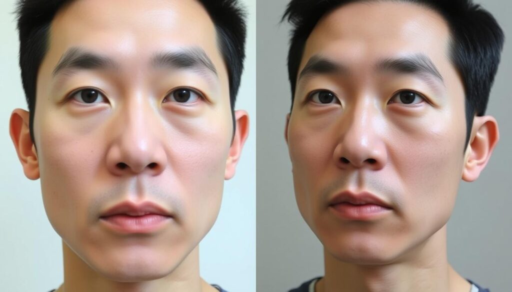 Asian male plastic surgery before and after