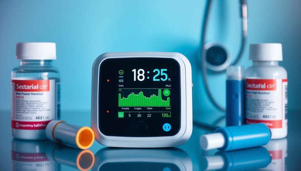 Asthma Monitoring with Beta Blockers