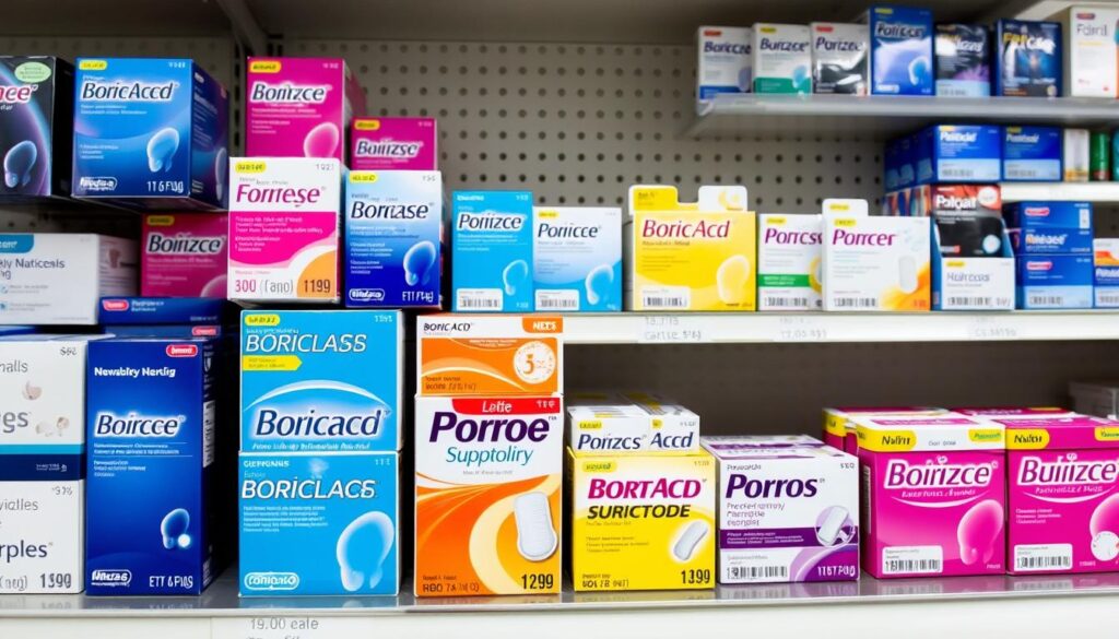 Boric Acid Suppositories Pricing and Availability