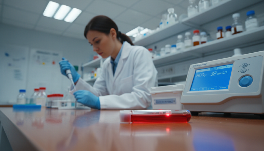 CO2 blood test serum bicarbonate measurement