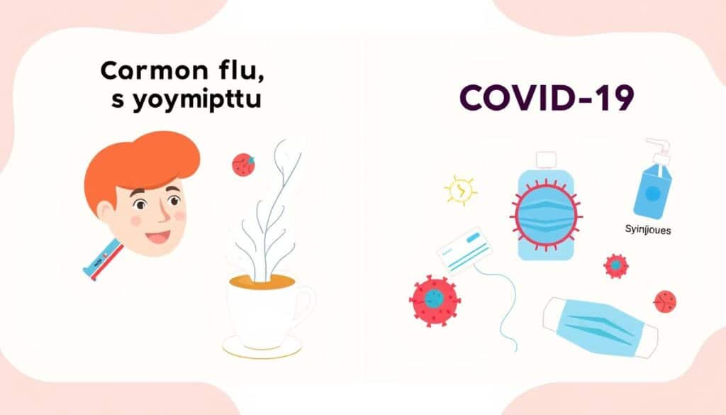 COVID-19 and Flu Symptom Comparison
