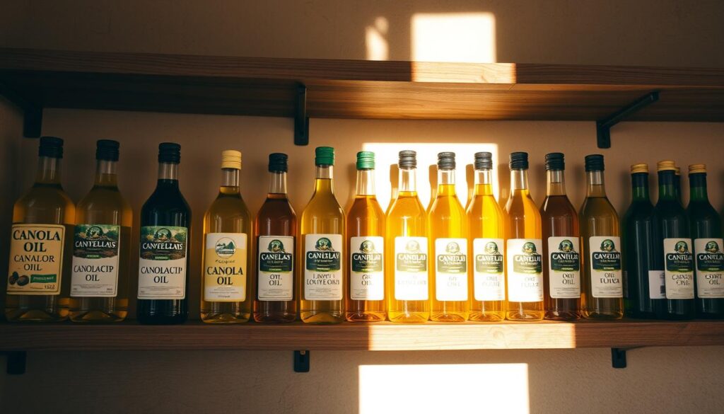 Canola Oil and Olive Oil Storage