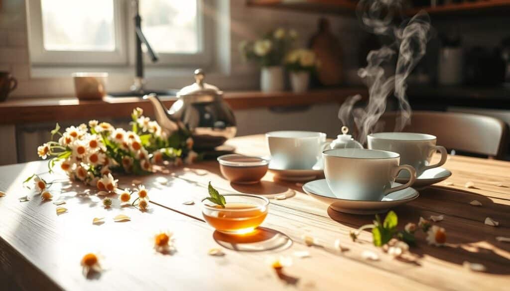 Chamomile Tea Preparation