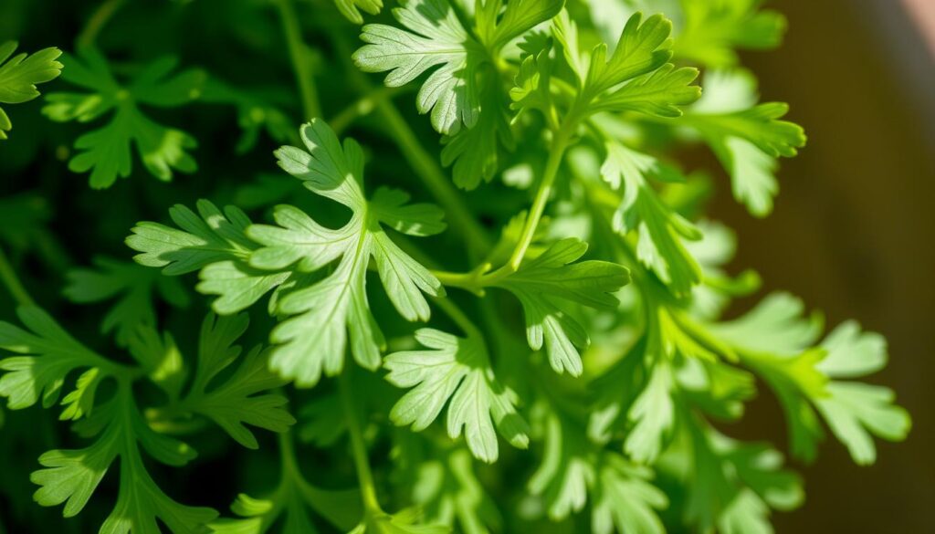 Cilantro Leaves Characteristics