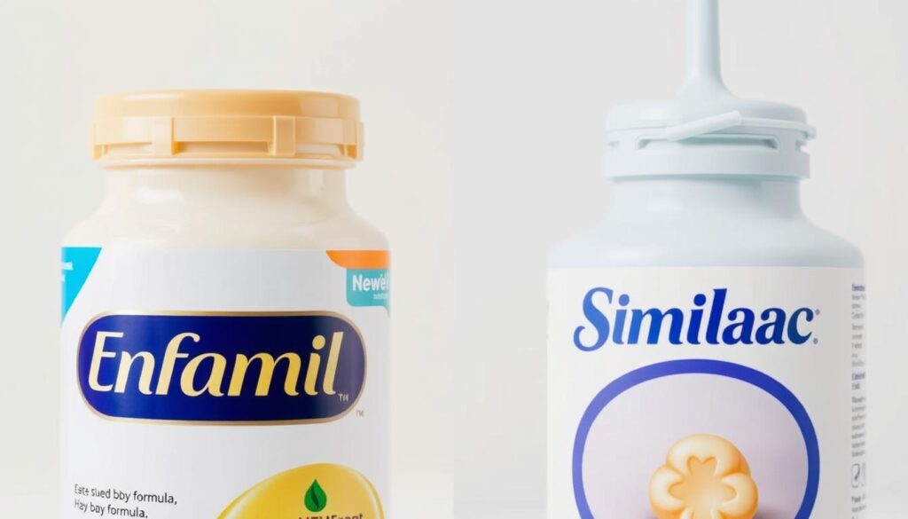 Enfamil and Similac Formula Comparison