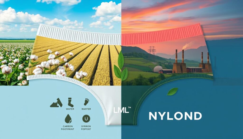 Environmental impact of underwear fabric