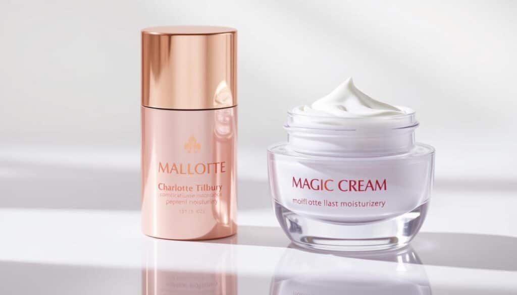 Generate an image of Charlotte Tilbury's Magic Cream moisturizer.