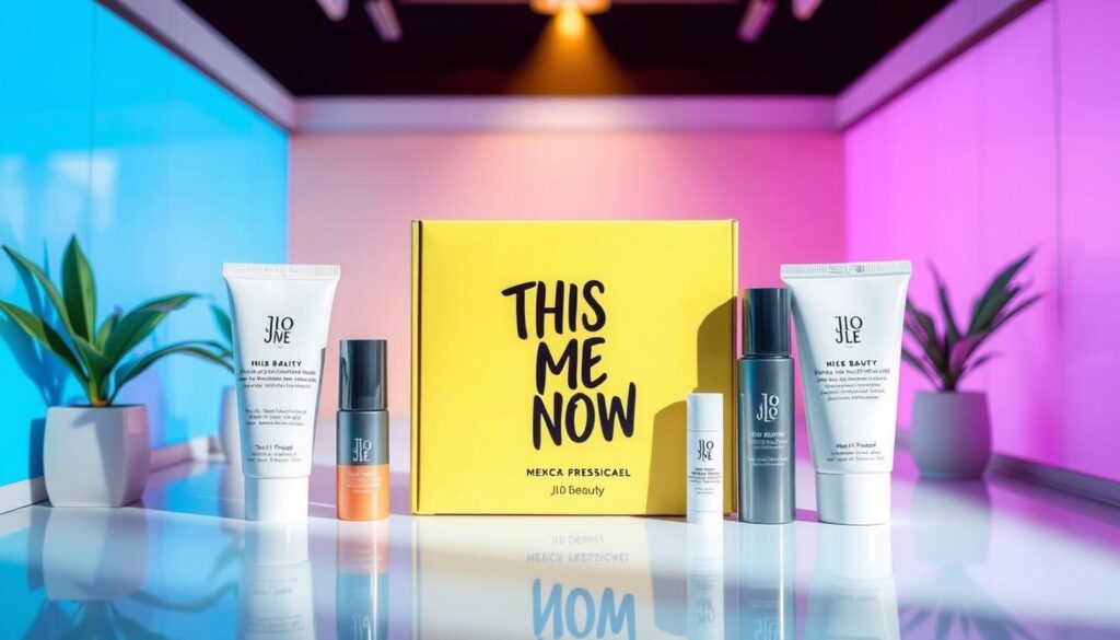 Generate an image of the JLo Beauty This Is Me Now Kit Generate an image of the JLo Beauty This Is Me Now Kit