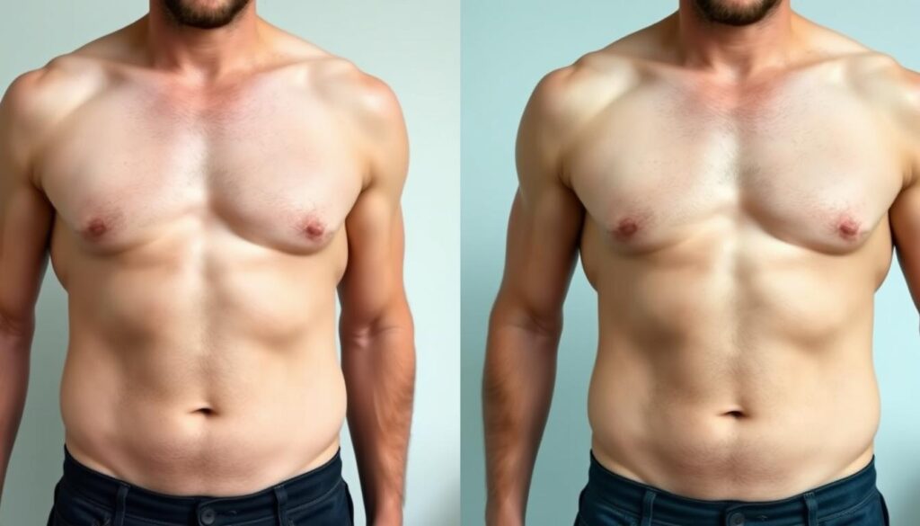 Gynecomastia Before and After Weight Loss