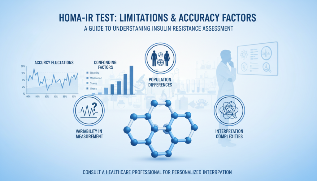 HOMA-IR limitations and test accuracy factors