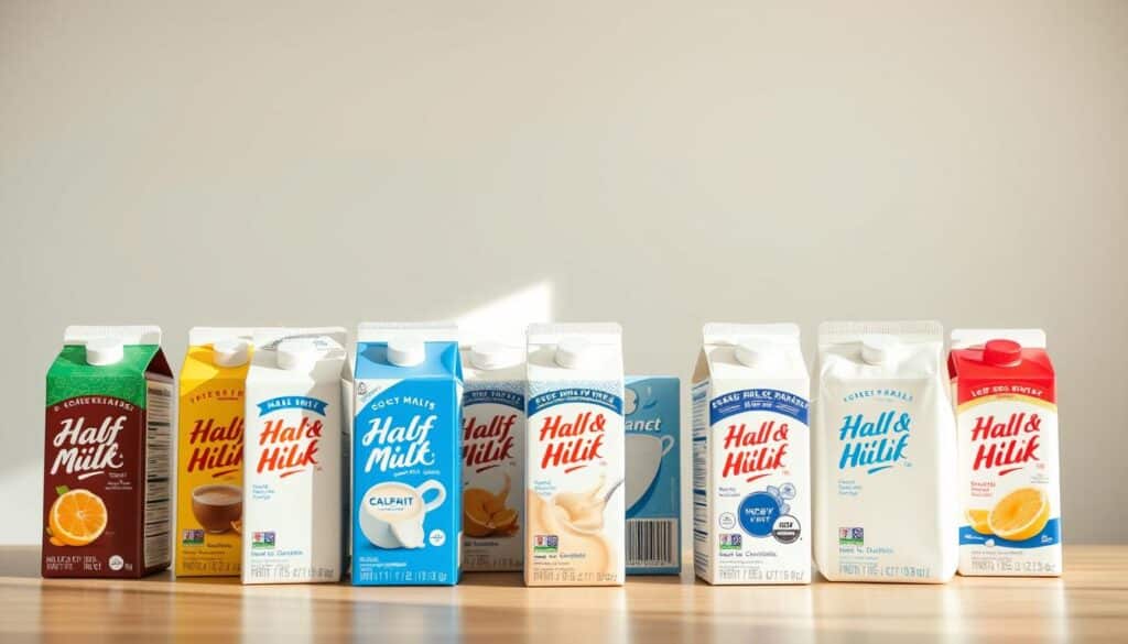 Half and Half Brands Calorie Comparison