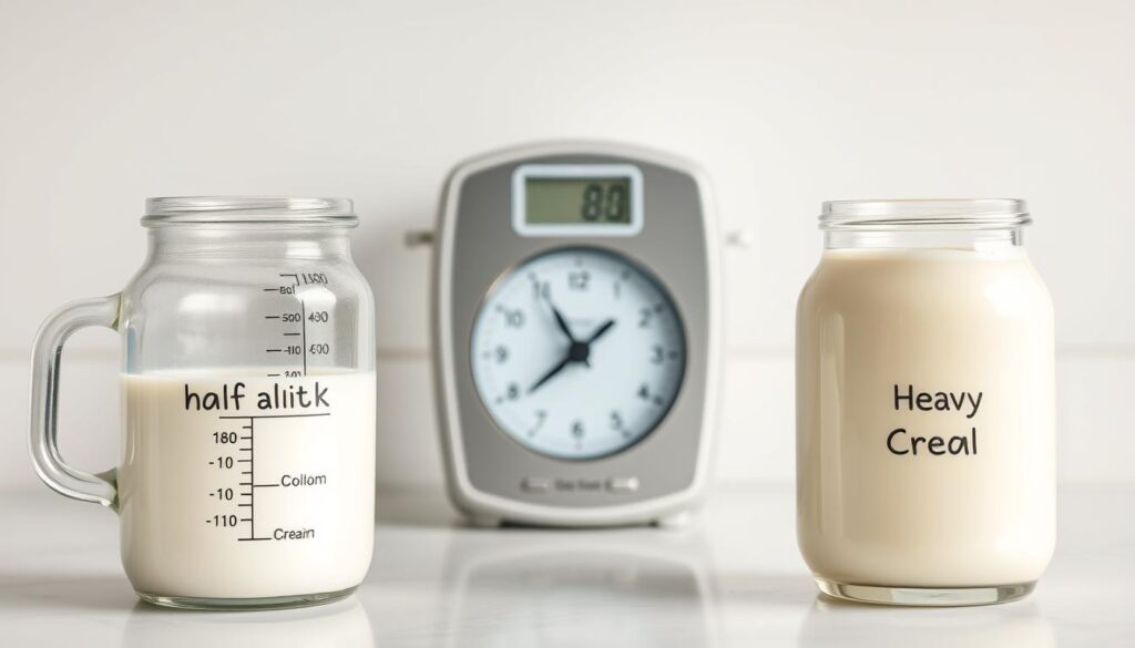 Half and Half vs Heavy Cream Calories