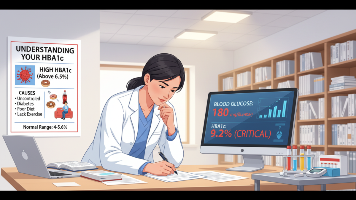 HbA1c high levels meaning
