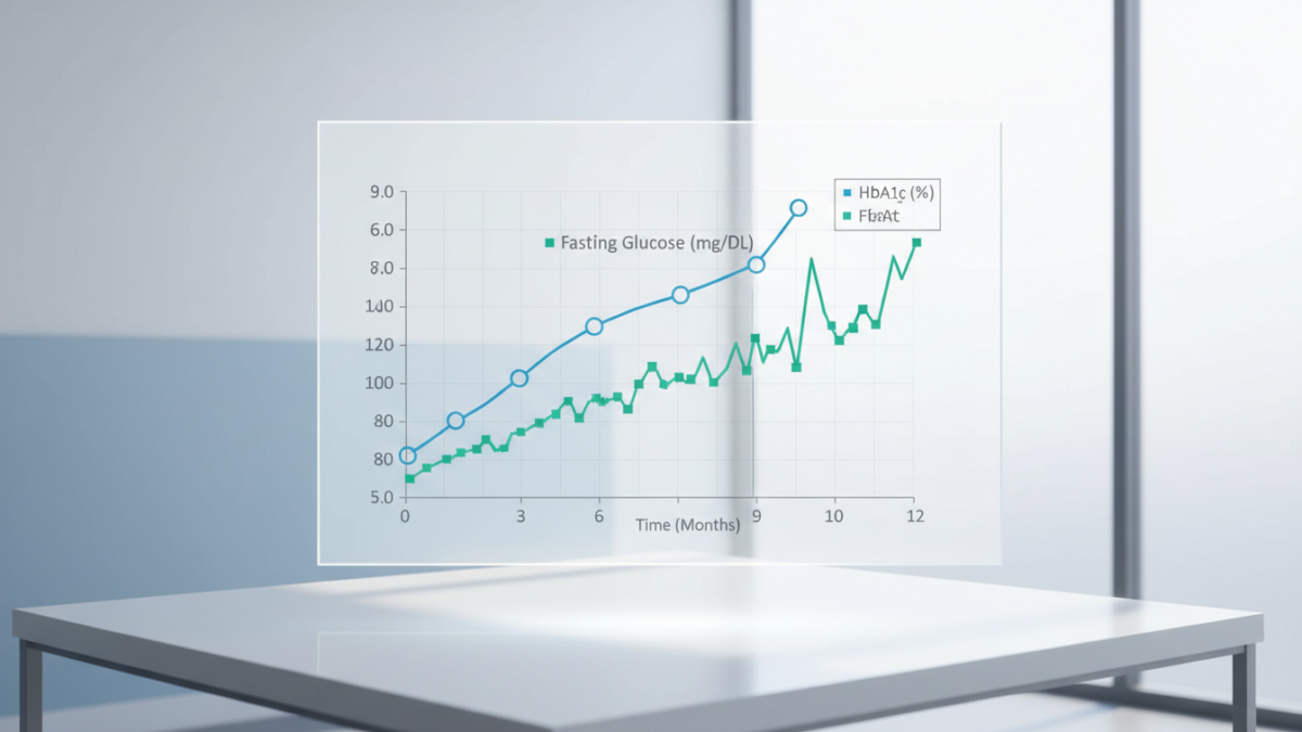 HbA1c vs fasting glucose