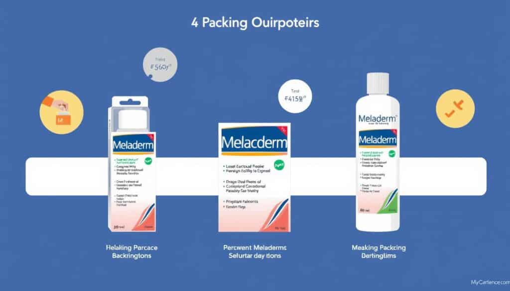 Image of Meladerm product packaging