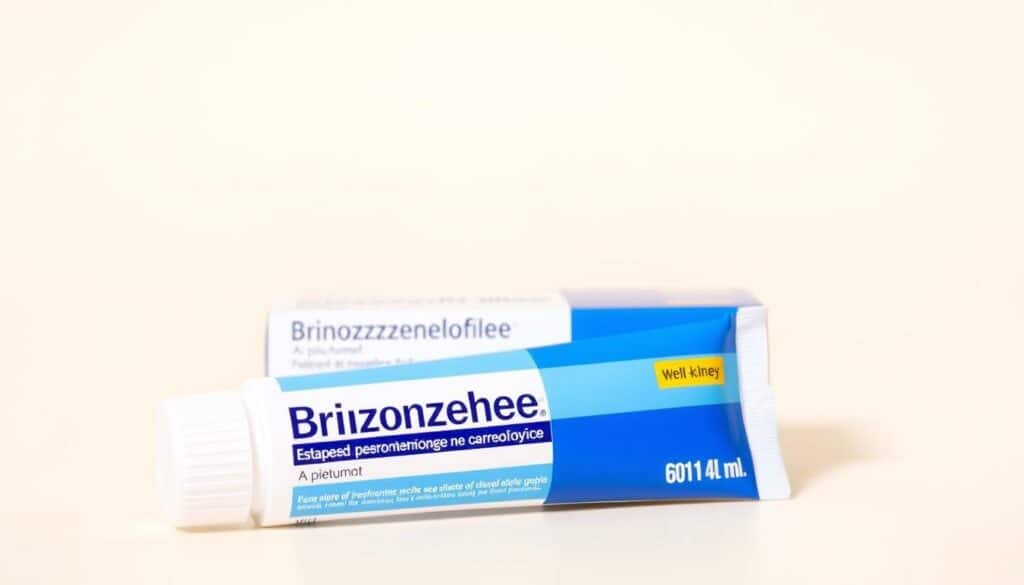 Image of a popular benzoyl peroxide product for acne treatment Image of a popular benzoyl peroxide product for acne treatment