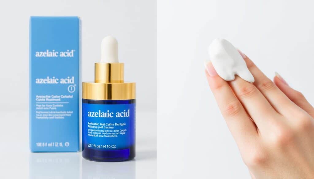 Image of an azelaic acid product for acne treatment Image of an azelaic acid product for acne treatment