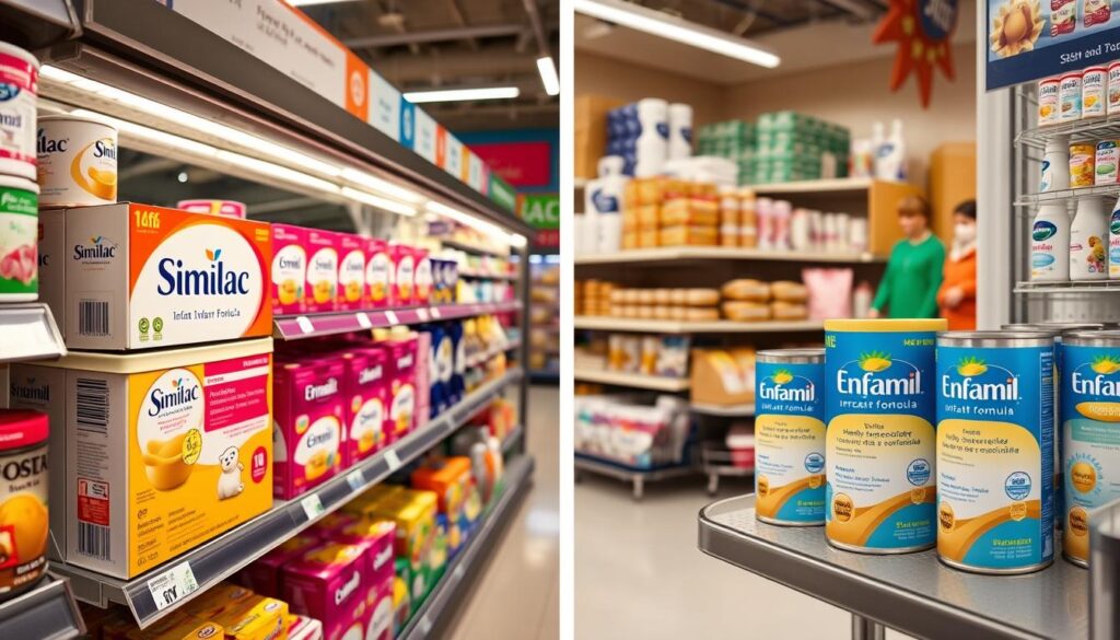 Infant Formula Brands Availability