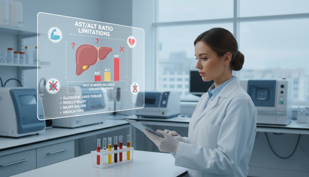 Limitations of liver function test ratios in clinical practice