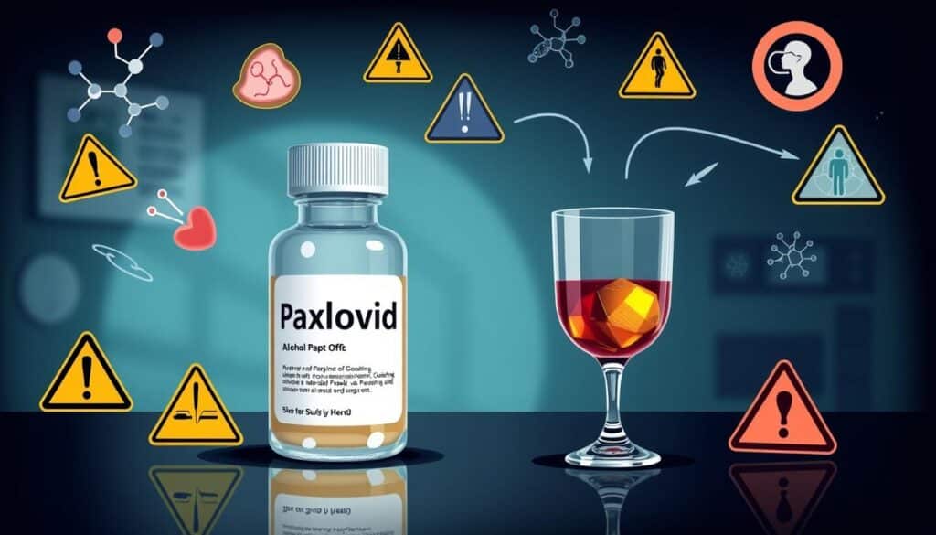 Paxlovid and Alcohol Interaction Summary
