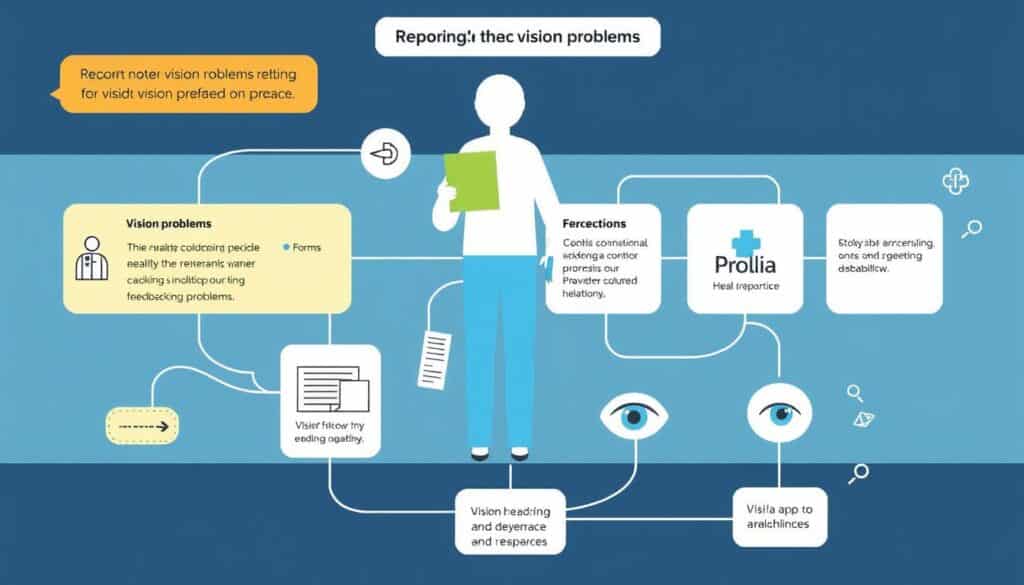 Prolia vision problems reporting process