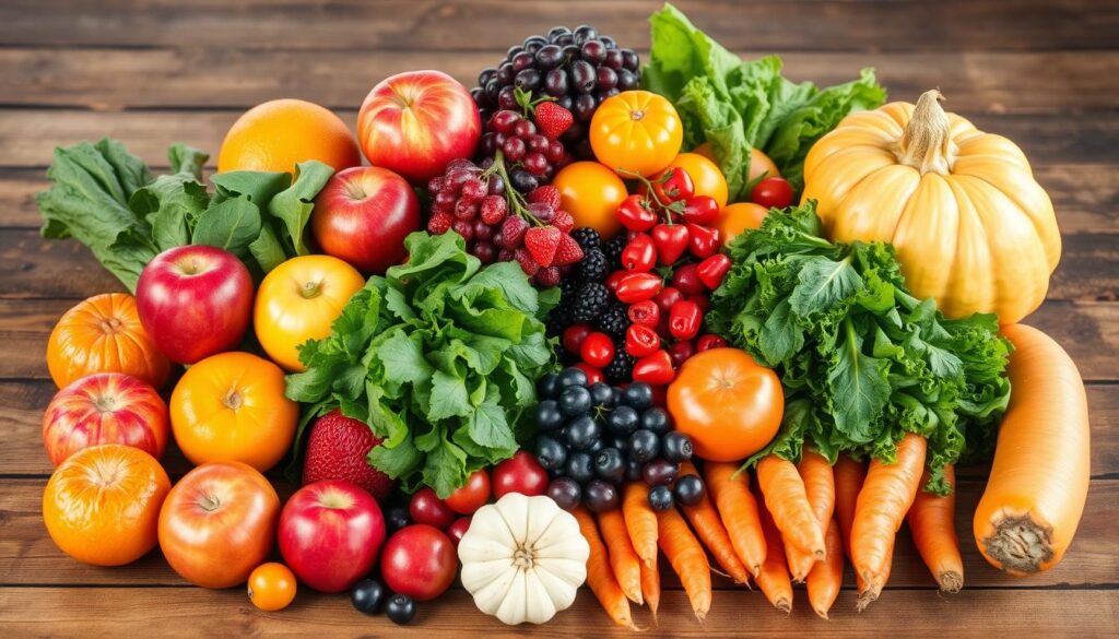 Seasonal Fruits and Vegetables