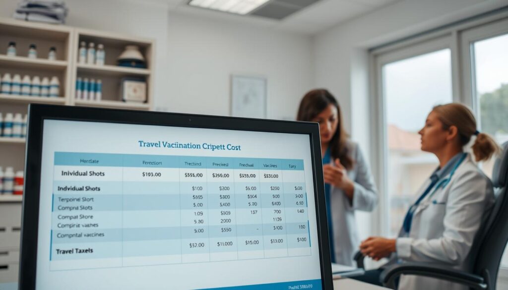 Travel Vaccination Costs