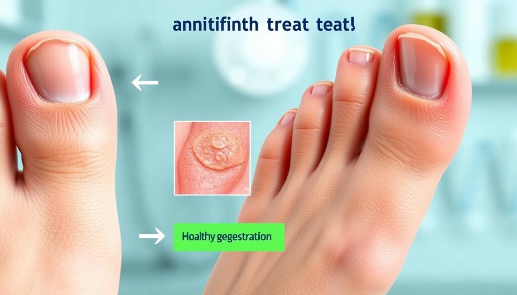 antifungal nail treatment progress