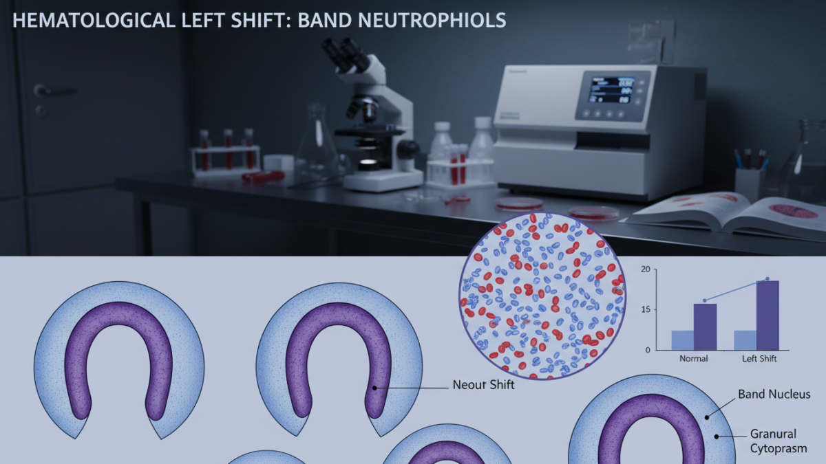 band neutrophils left shift