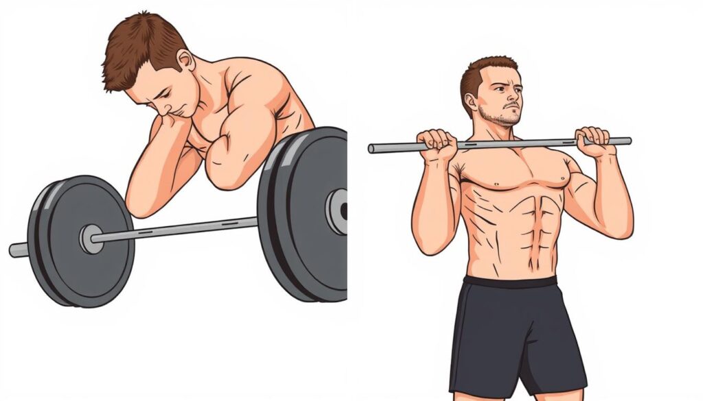 barbell row technique