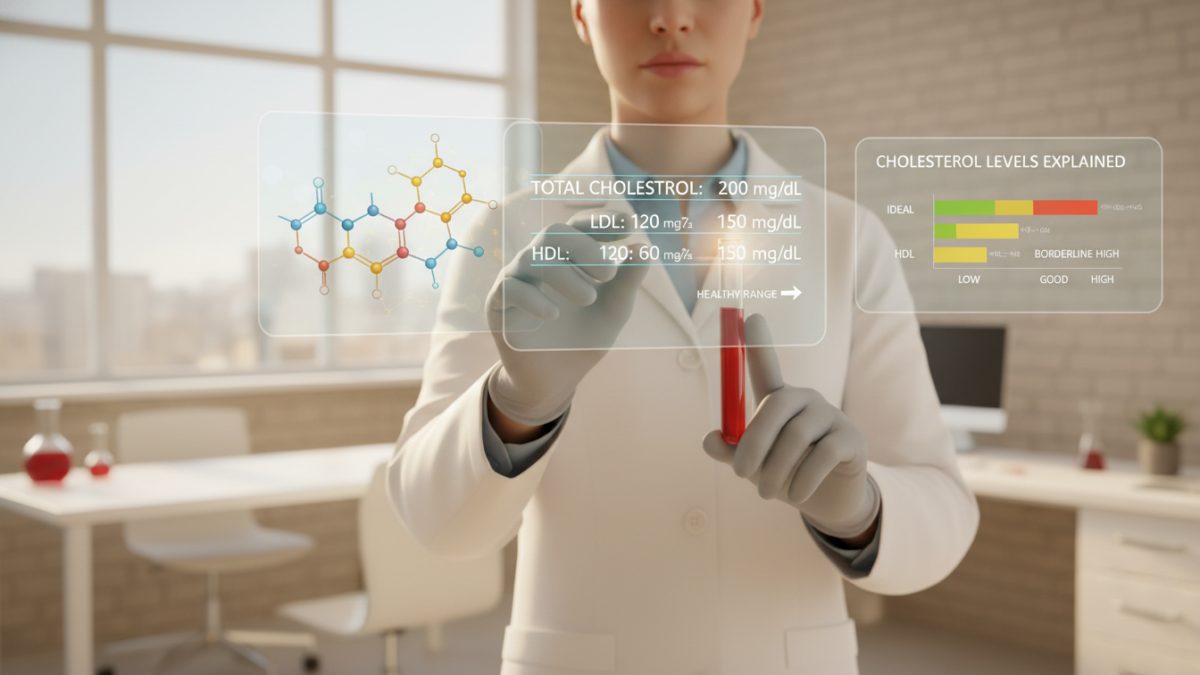 cholesterol blood test explained