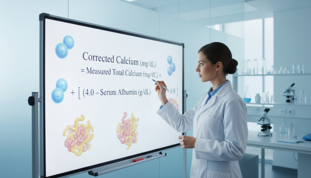 corrected calcium formula calculation method corrected calcium formula calculation method
