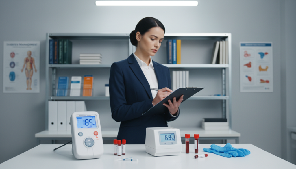 diabetes screening biomarkers including random plasma glucose and A1c