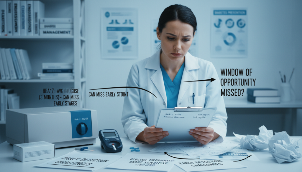 diabetes screening methods limitations