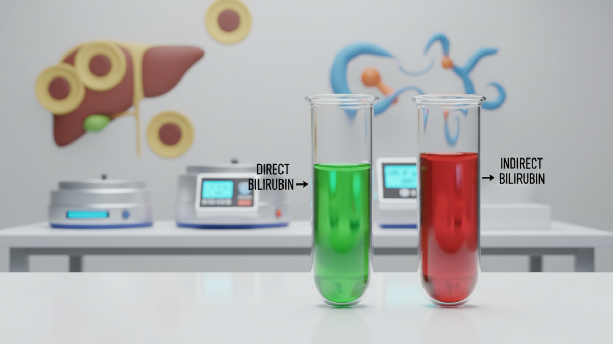 direct vs indirect bilirubin
