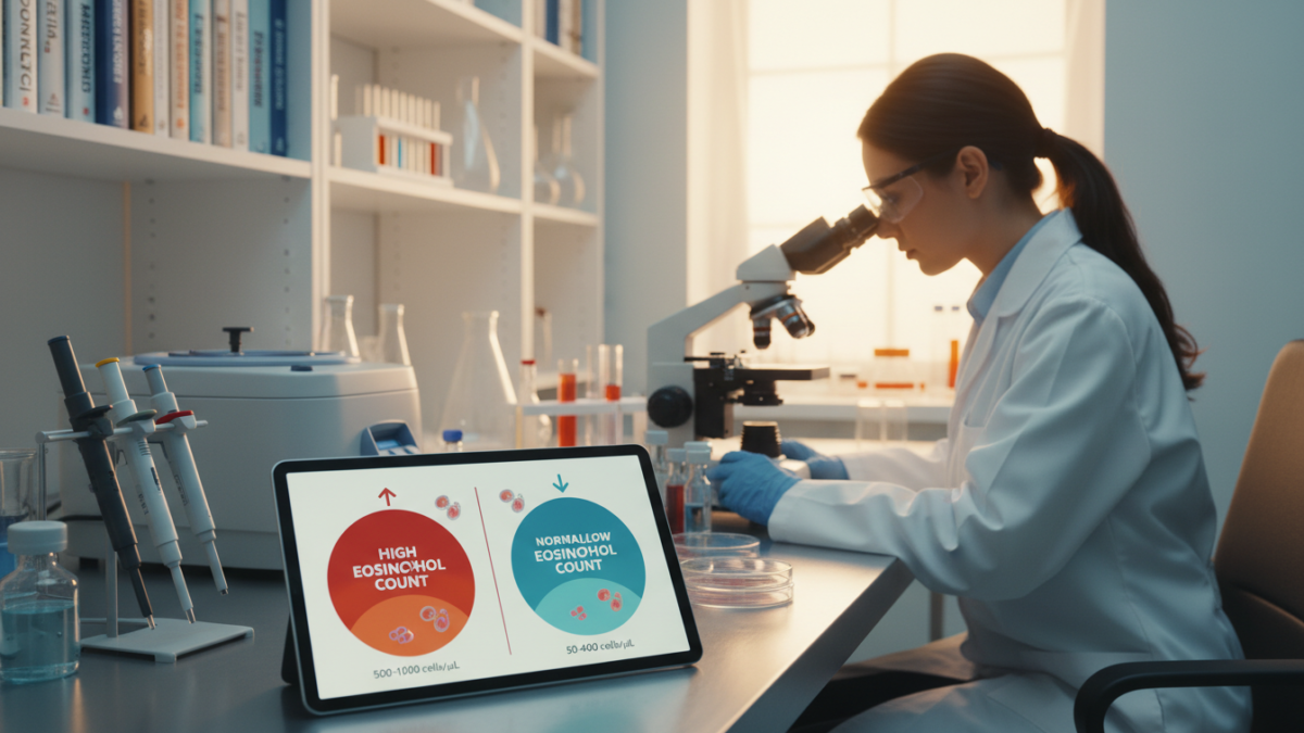 eosinophils blood test