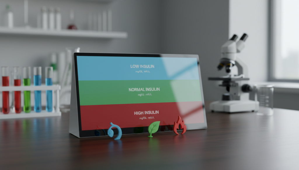 fasting insulin levels reference range chart