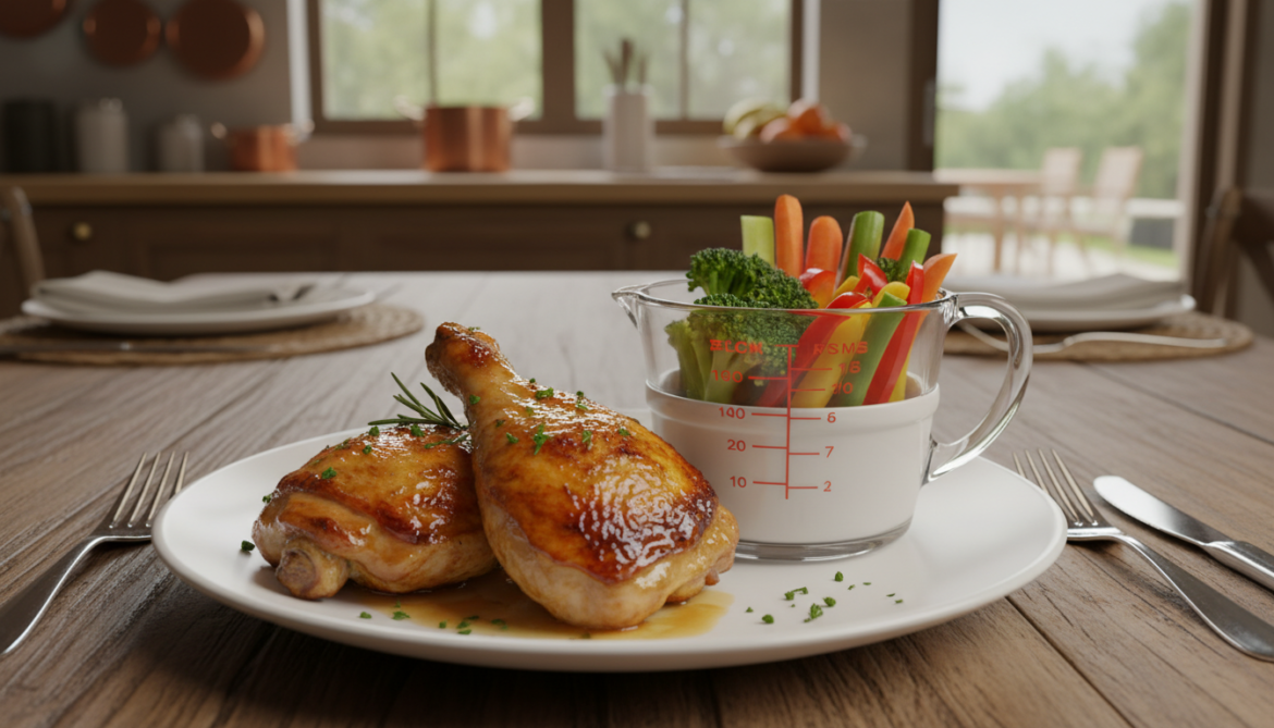 how many calories in thigh chicken