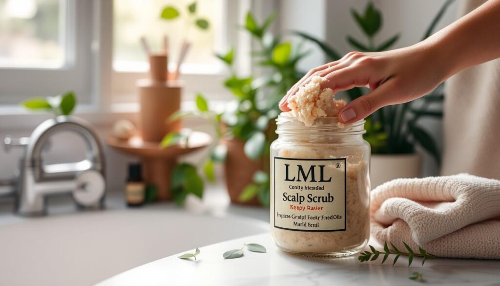 how to use scalp scrub