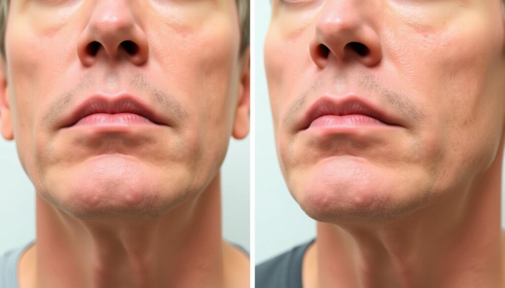 jaw botox before and after male jaw botox before and after male