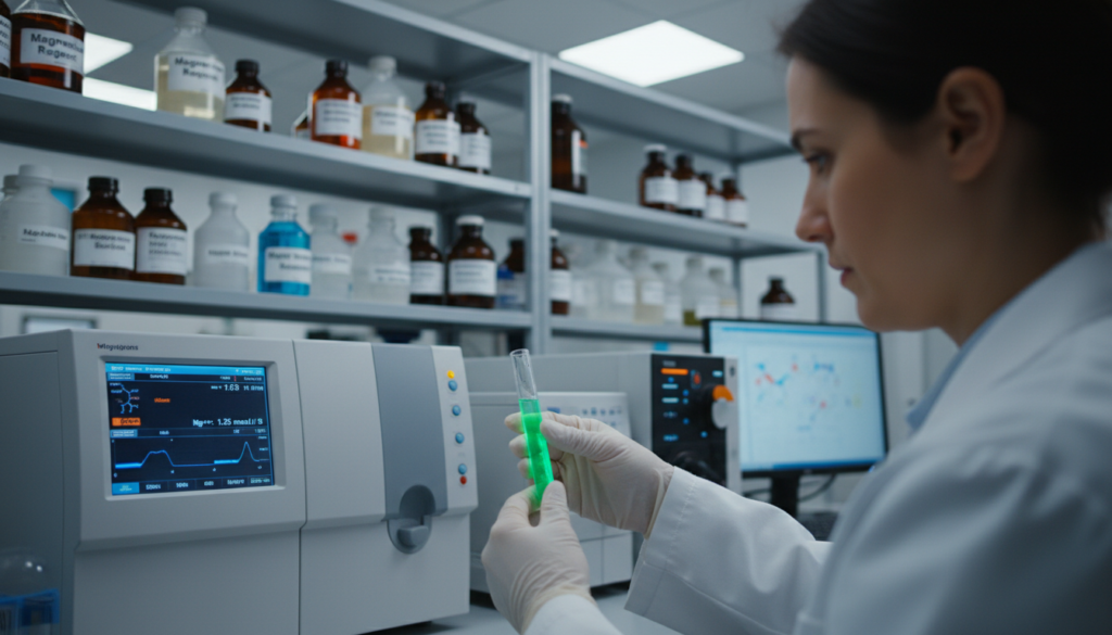 laboratory monitoring of magnesium levels