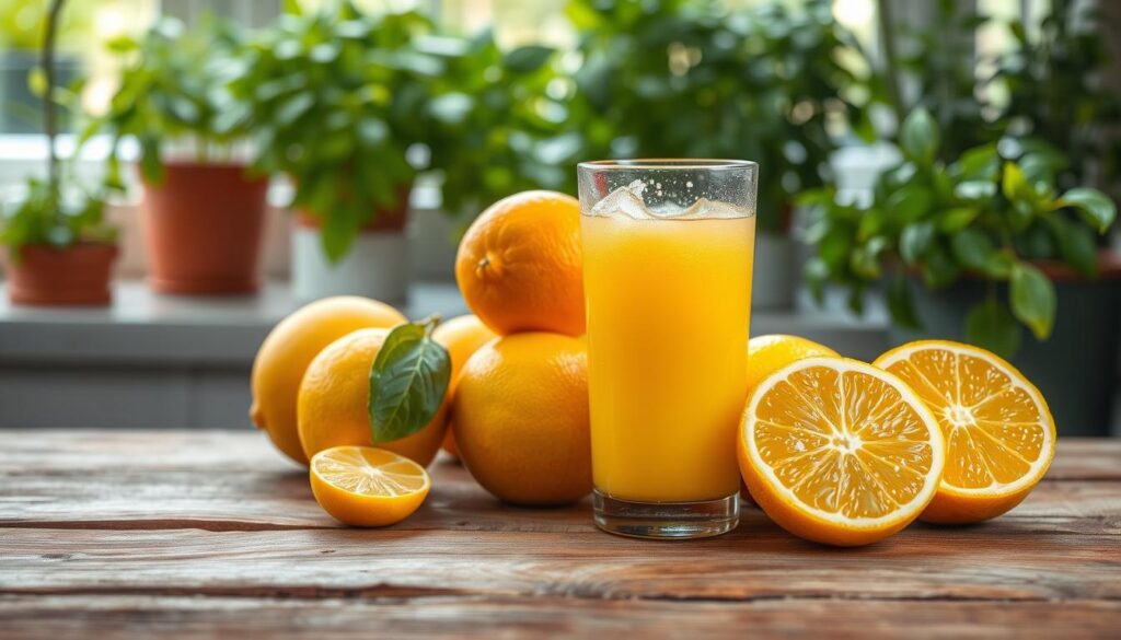lemon and orange juice benefits