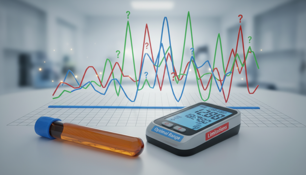 limitations of cholesterol blood test and optimal cholesterol range
