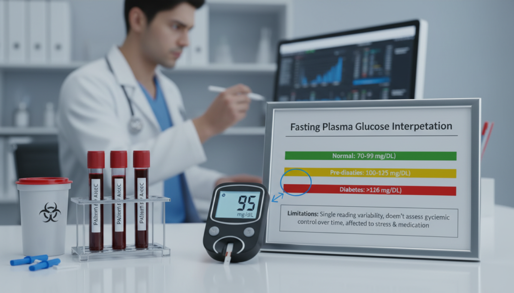 limitations of fasting glucose test and normal fasting blood sugar levels