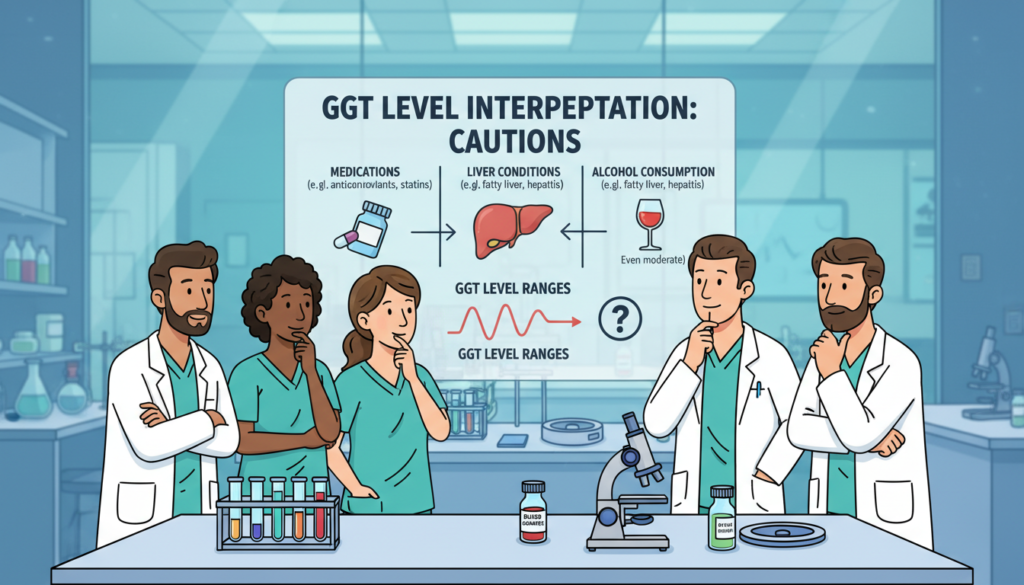 limitations of gamma-glutamyl transferase levels testing
