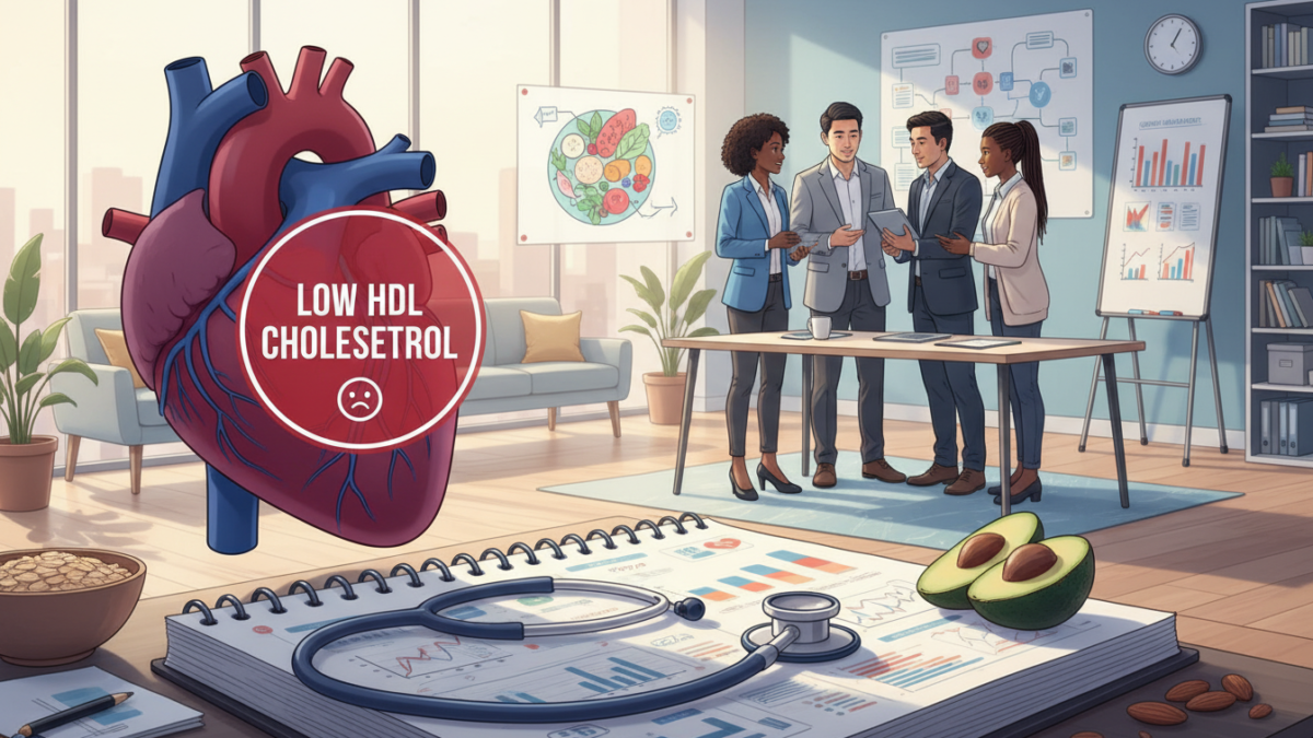 low HDL cholesterol