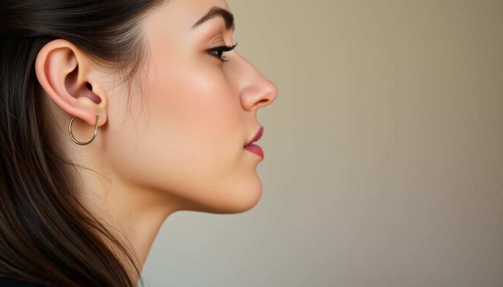 mewing side profile