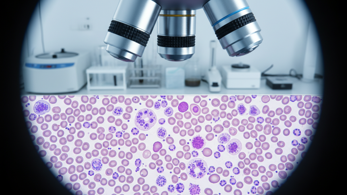 peripheral blood smear