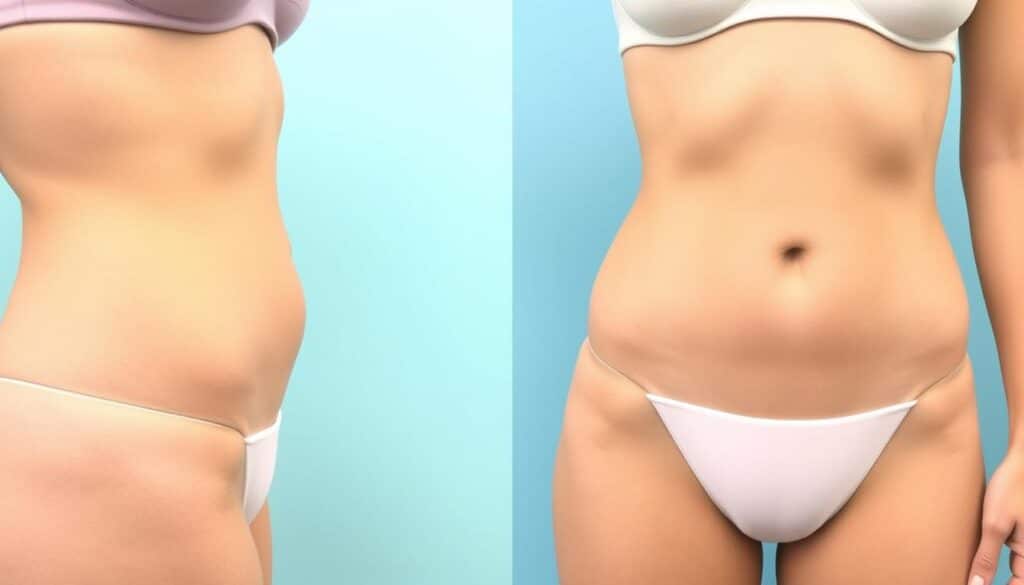 pooch coolsculpting before and after stomach