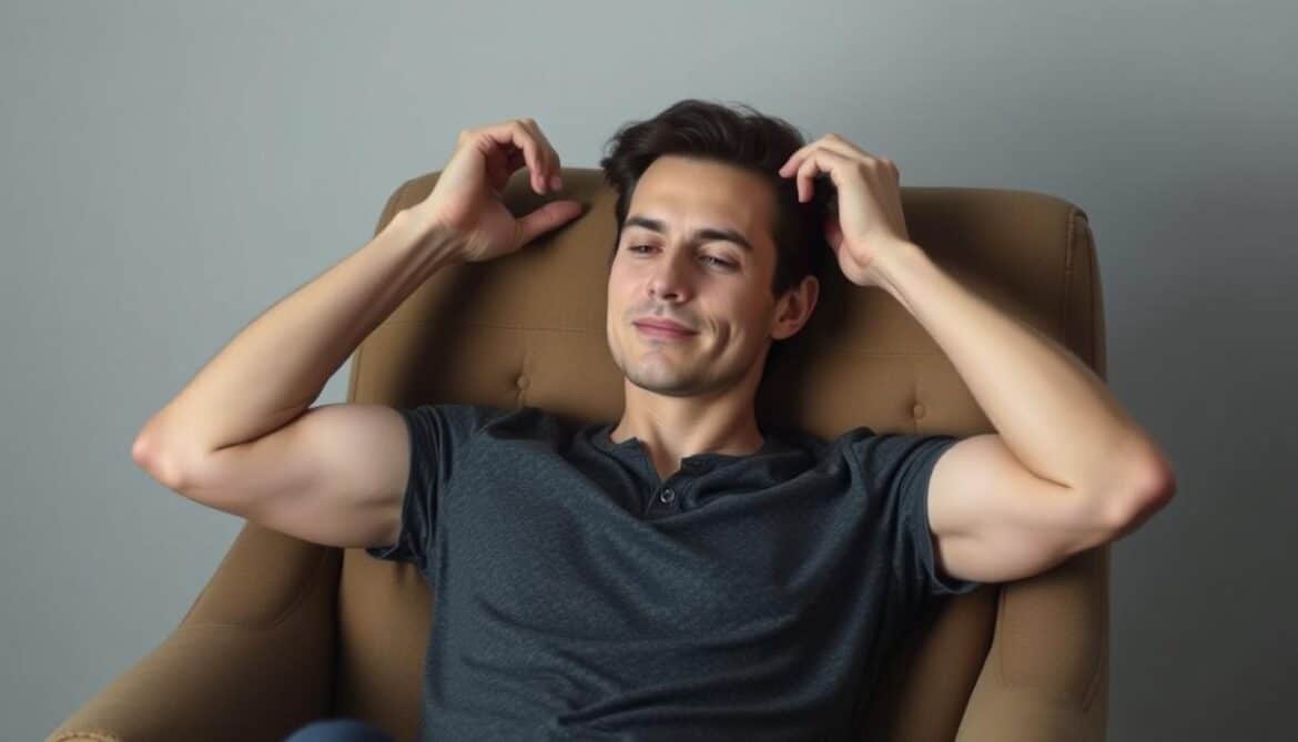 seated trapezius stretches